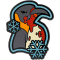 Killer Penguin - Enamel Pin *LIMITED STOCK*