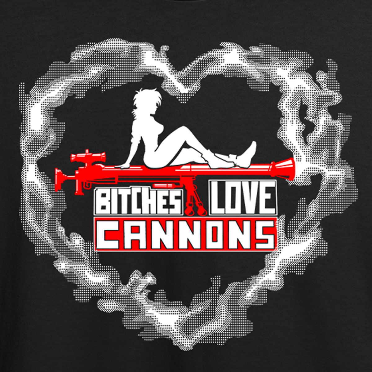 Bitches Love Cannons T-shirt