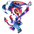 Chibi Pride Blitz Sticker