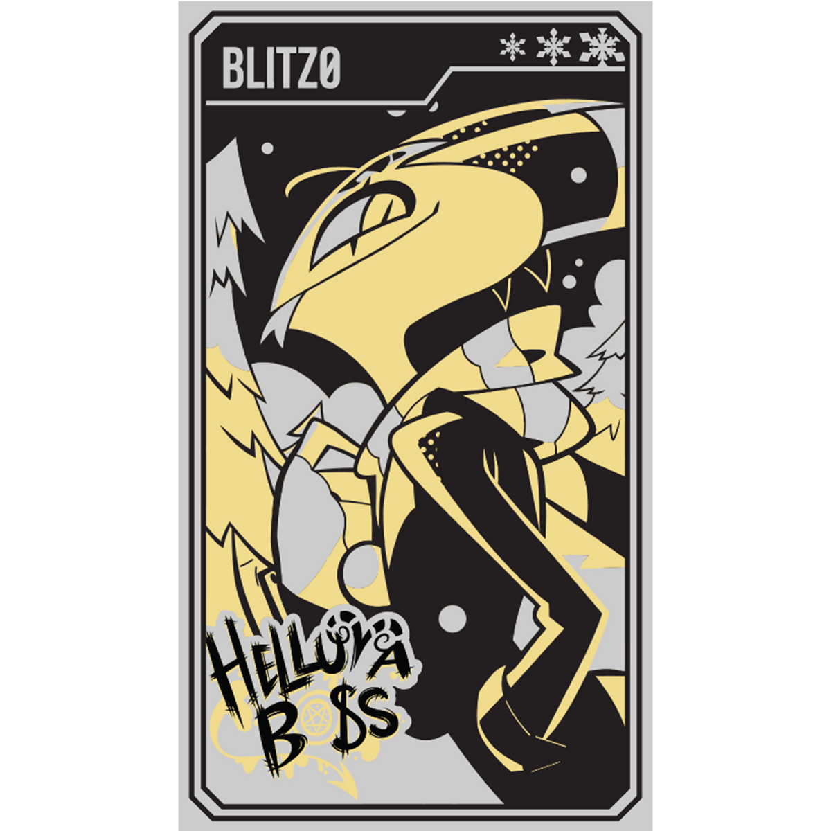 Helluva Boss Collectible Metal Cards - Winter 2024 - Wave 1 *CLEARANCE*