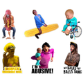 Brandon Rogers - 6 Pack Sticker Set
