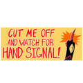 Drivezo Cut Me Off - Bumper Sticker