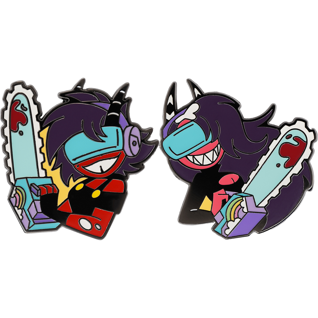 Chainsaw Mama - Enamel Pin Set *LIMITED STOCK*