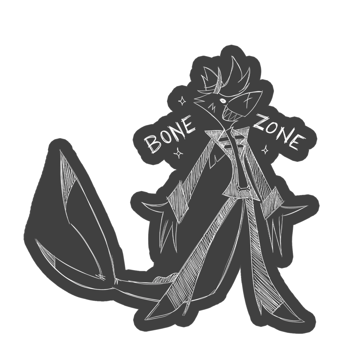 Sketchy Chaz Car Decal *LIMITED STOCK*