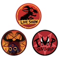 Chupacabras Buttons - 3 Pack