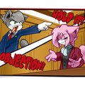 Courtroom Action - Poster Print