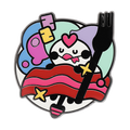 Bed and Breakfast Fizz Enamel Pin  *LIMITED STOCK*