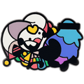 Salesman Fizz Enamel Pin *CLEARANCE*