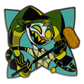 Robo Fizz - Pirate Enamel Pin *LIMITED STOCK*