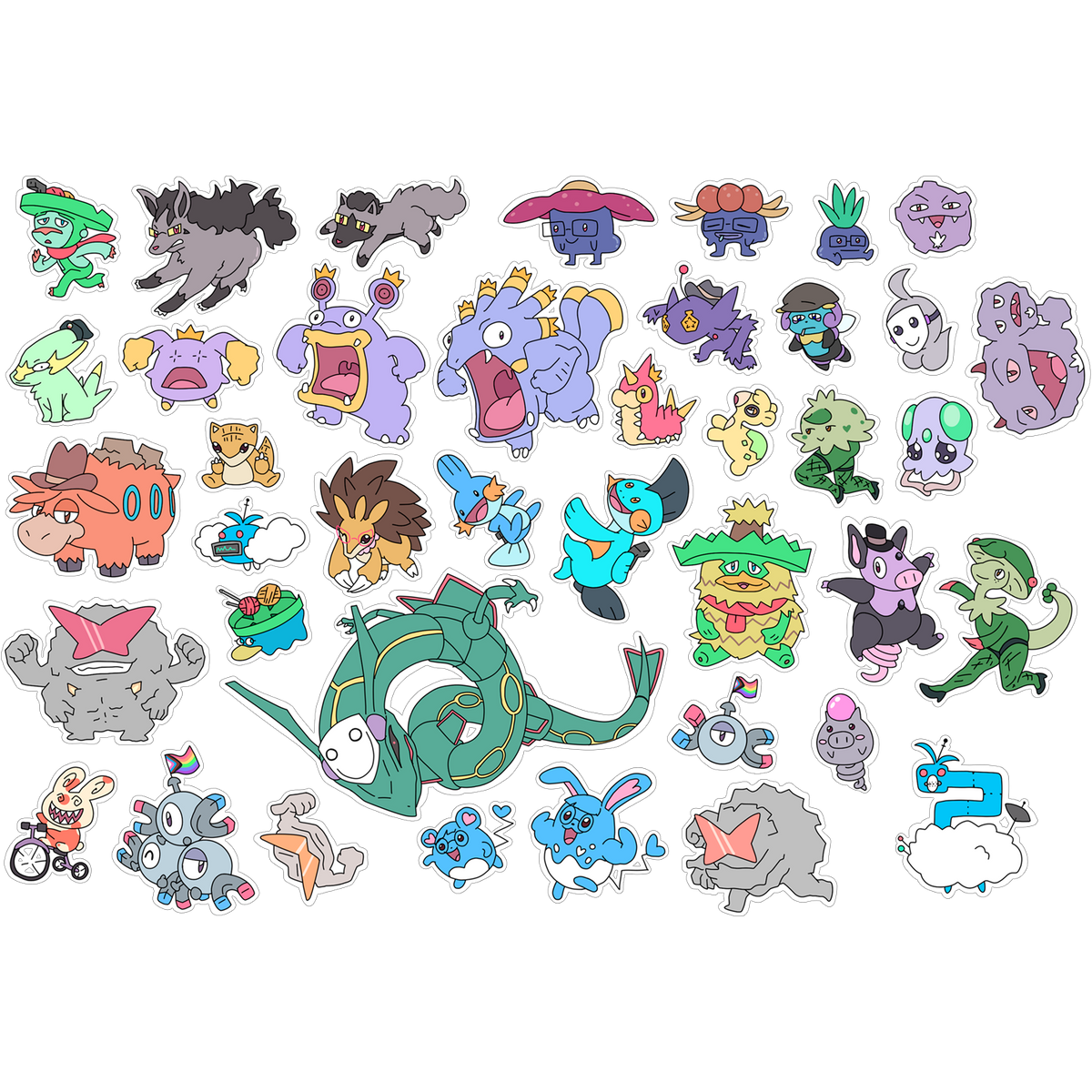 Friendlocke Season 1 Sticker Pack *LAST CHANCE*