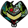 Loo Loo Land - Damaged Robo Fizz - Glitter Enamel Pin *LIMITED STOCK*
