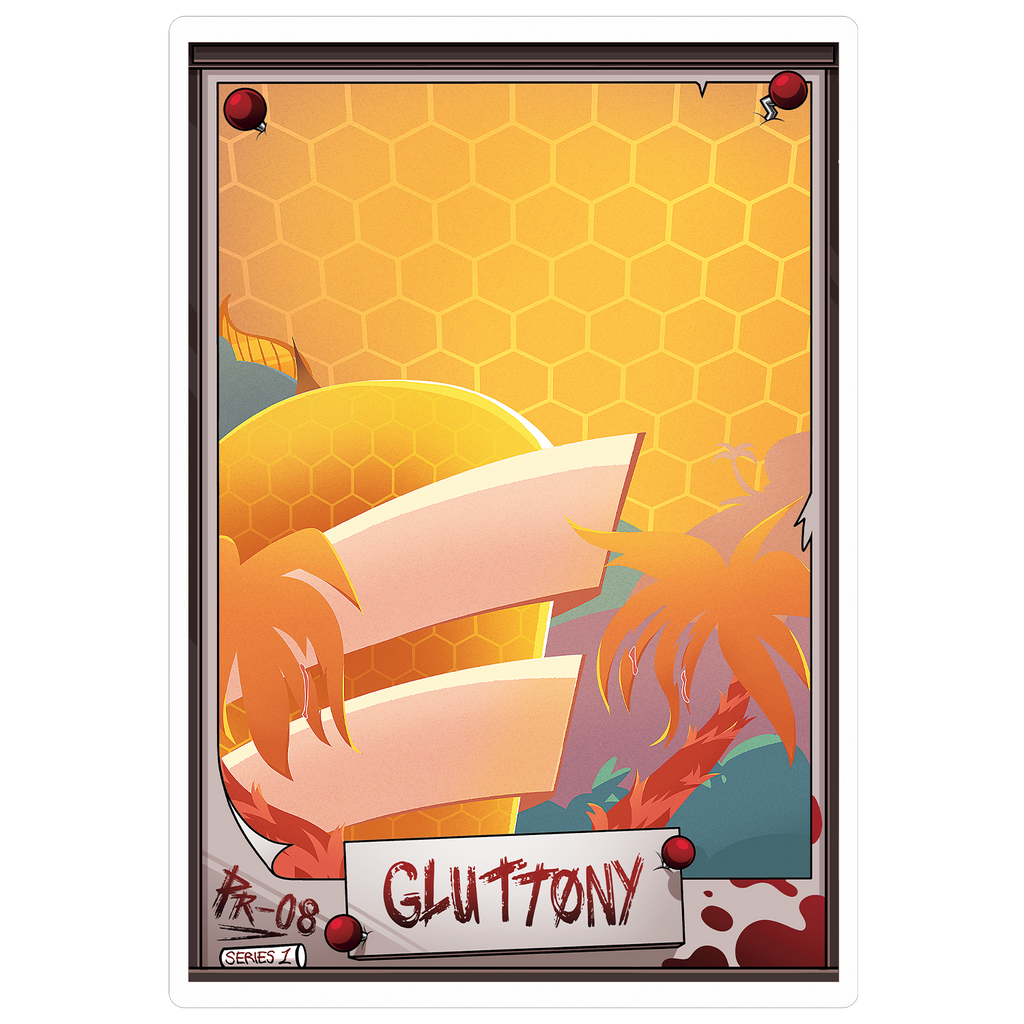 Helluva Boss Trading Cards - Gluttony Promo Card (PR-08) *LIMITED STOCK*