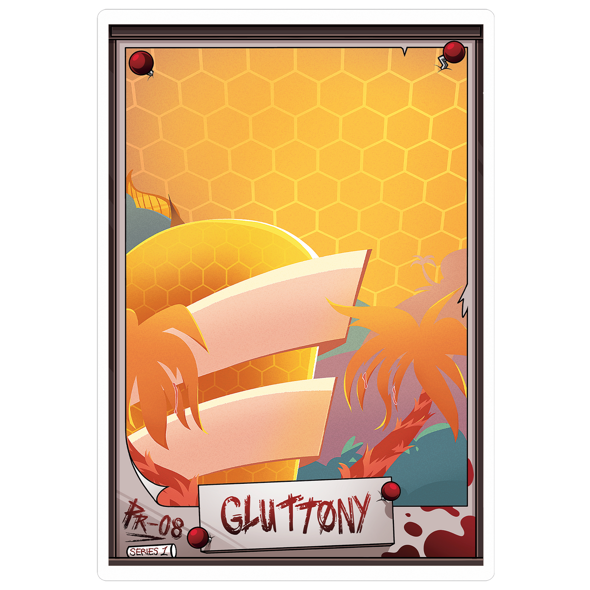 Helluva Boss Trading Cards - Gluttony Promo Card (PR-08) *LIMITED STOCK*