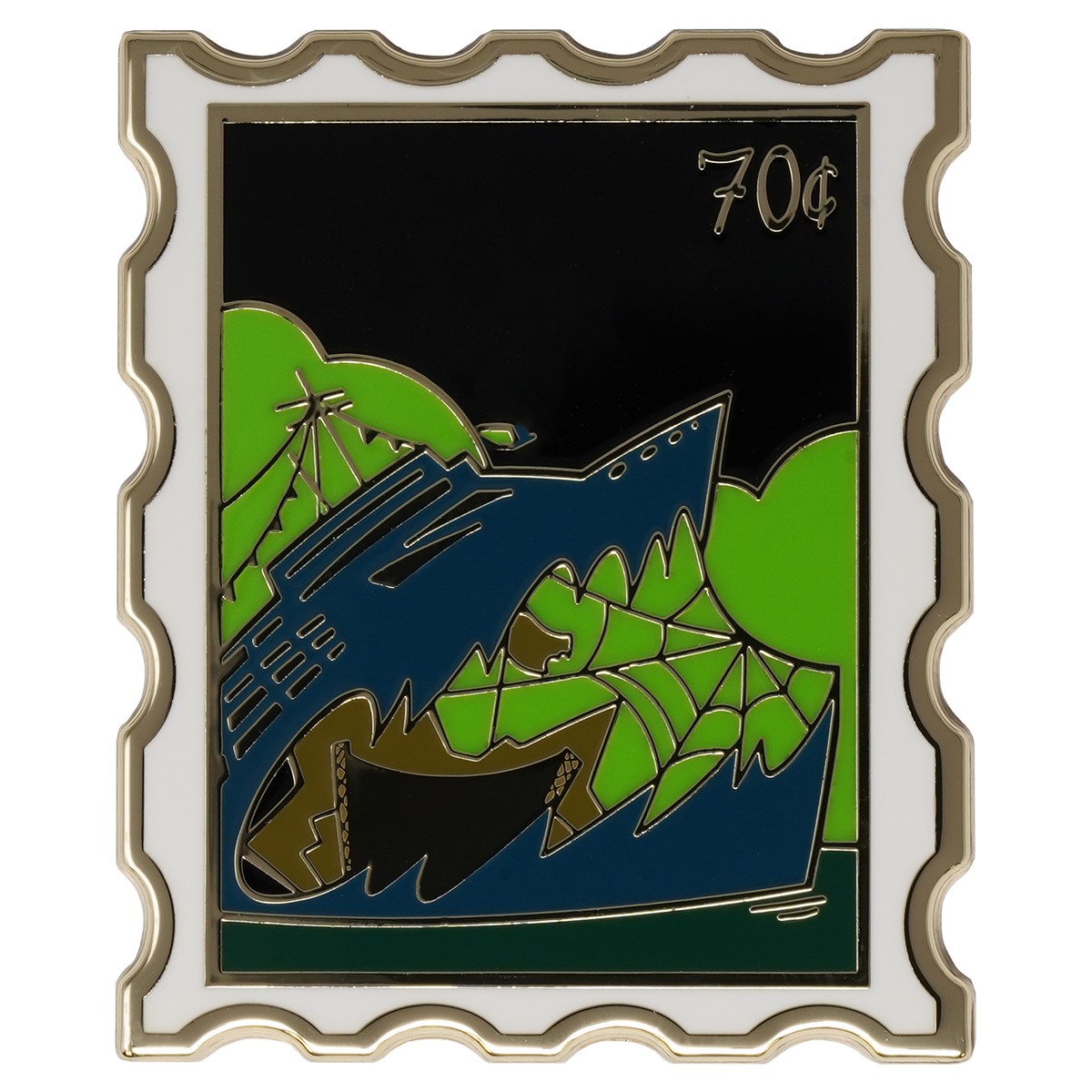 Greed Stamp Pin *LIMITED STOCK*