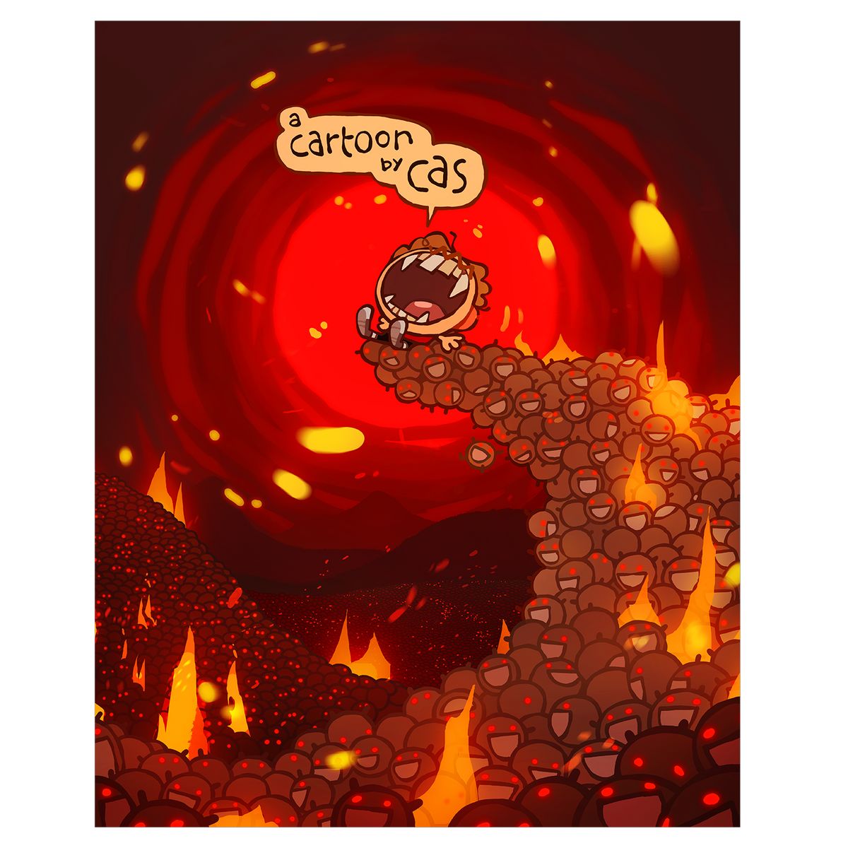 GROEMPIE HELL - Poster Print