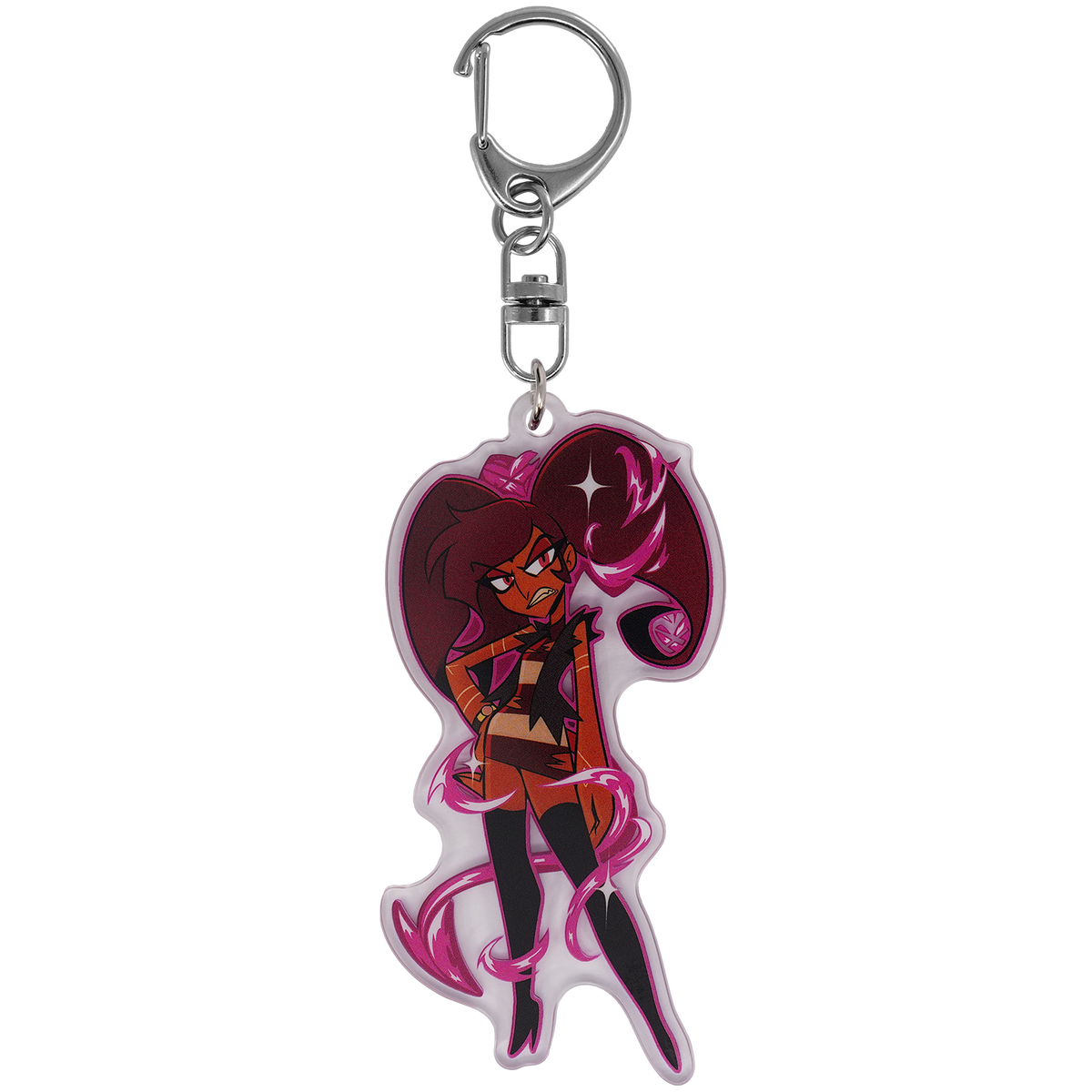 Unhappy Campers - Barbie Wire Transformation Acrylic Keychain *LIMITED STOCK*