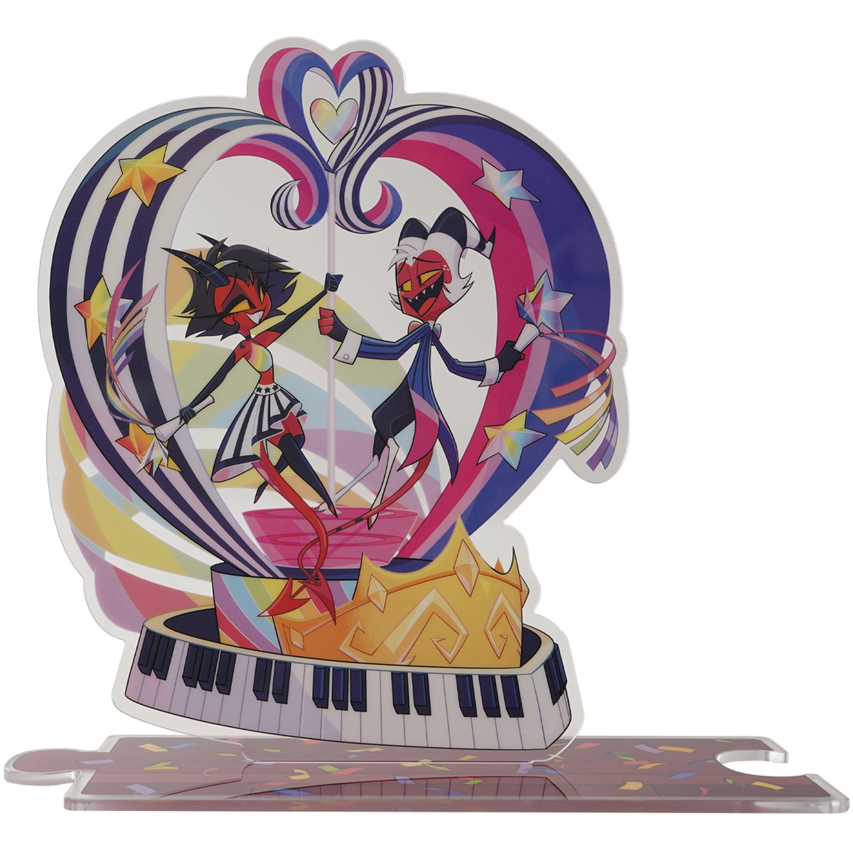 Millie & Moxxie - Pride Parade - Acrylic Standee *LIMITED STOCK*