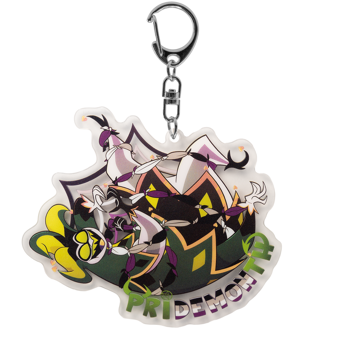 Mammon - Pride 2025 Acrylic Keychain *LIMITED STOCK*