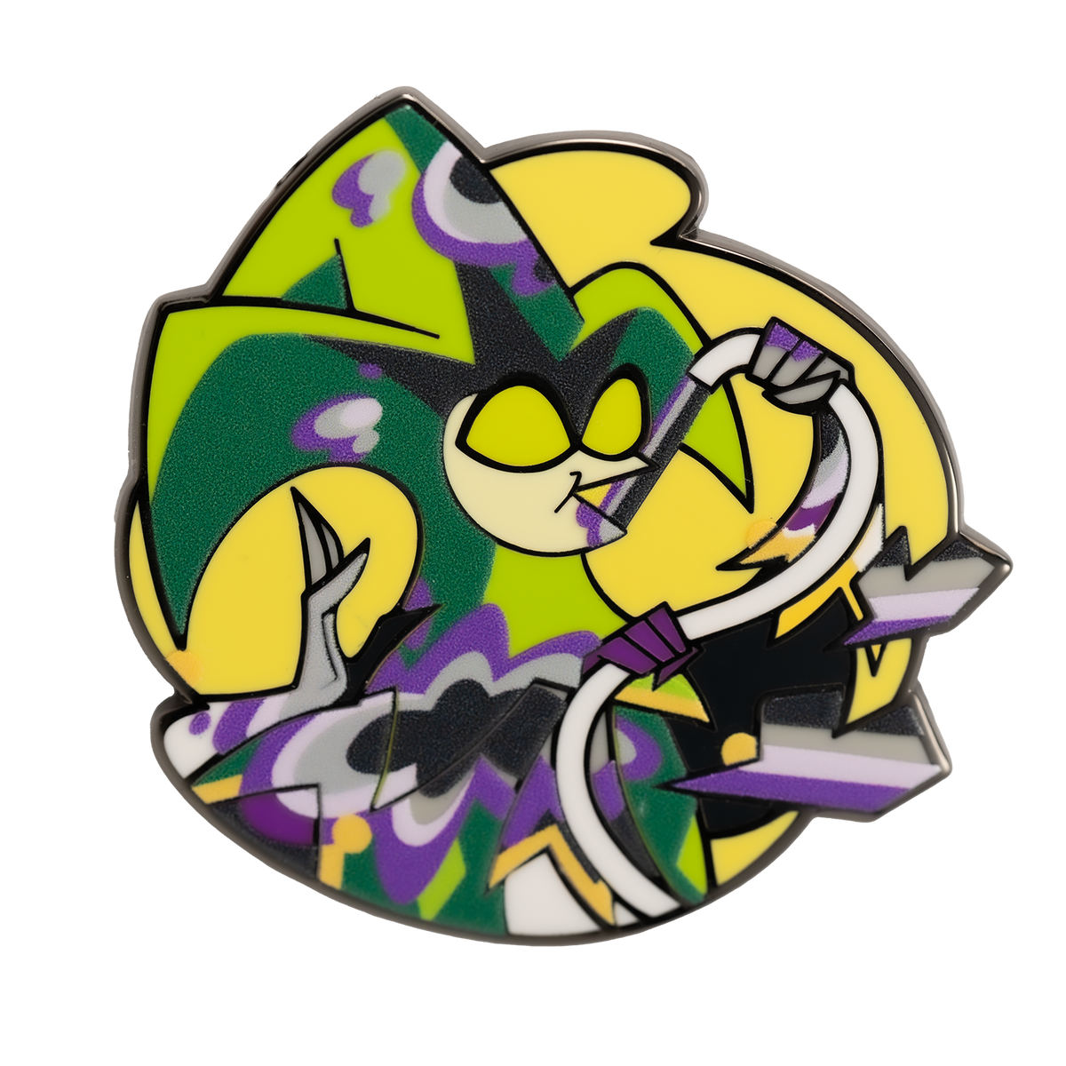 Mammon - Pride 2025 Enamel Pin *LIMITED STOCK*
