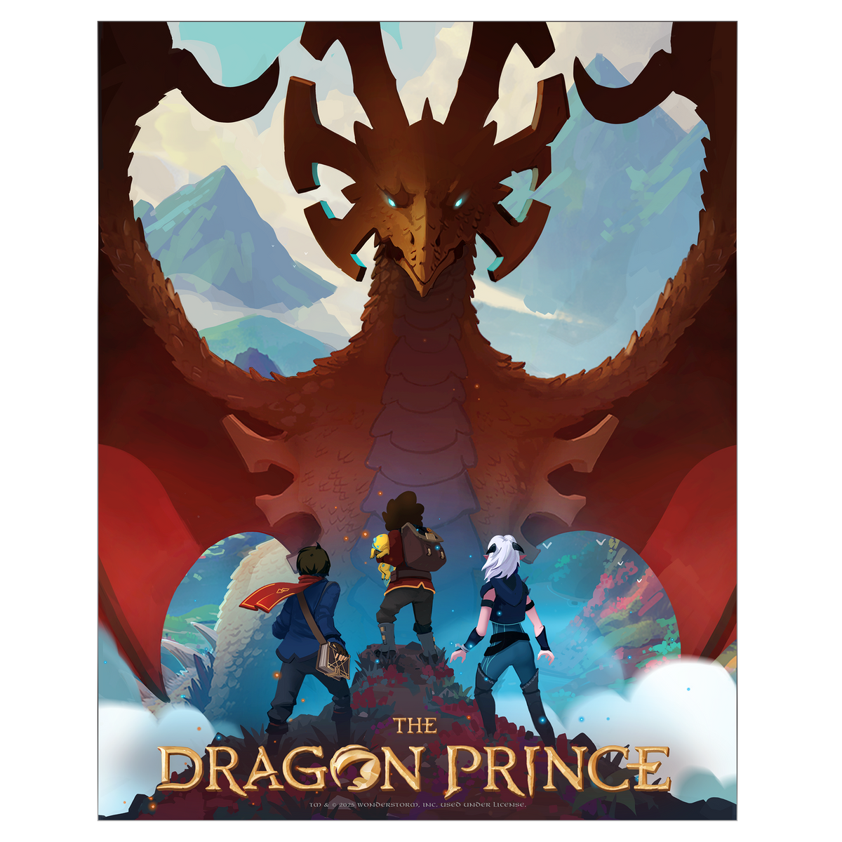 Welcome to Xadia: The Dragon Prince Metal Poster / Print