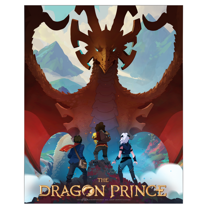 Welcome to Xadia: The Dragon Prince Metal Poster / Print
