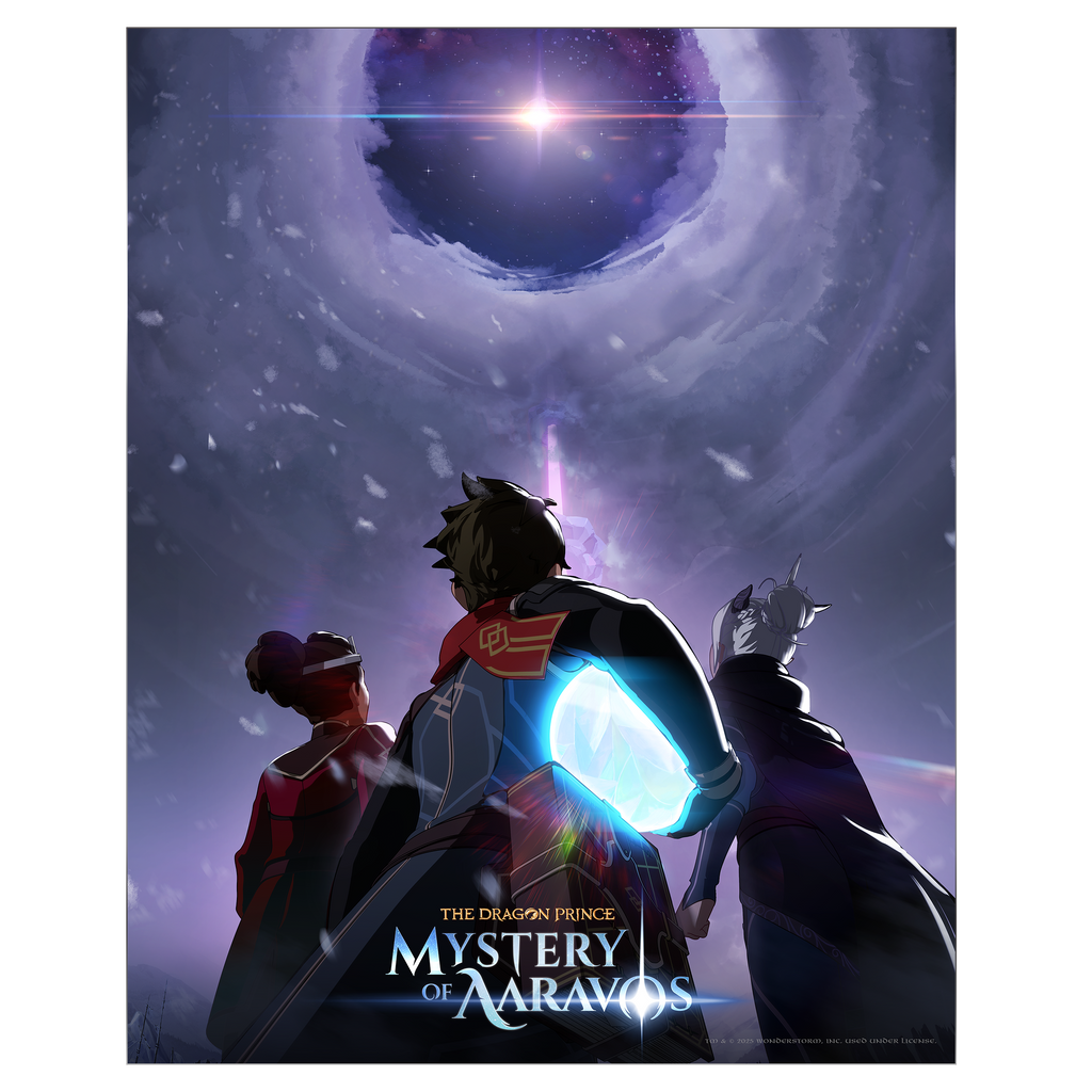 Eye of the Storm: The Dragon Prince Metal Poster / Print