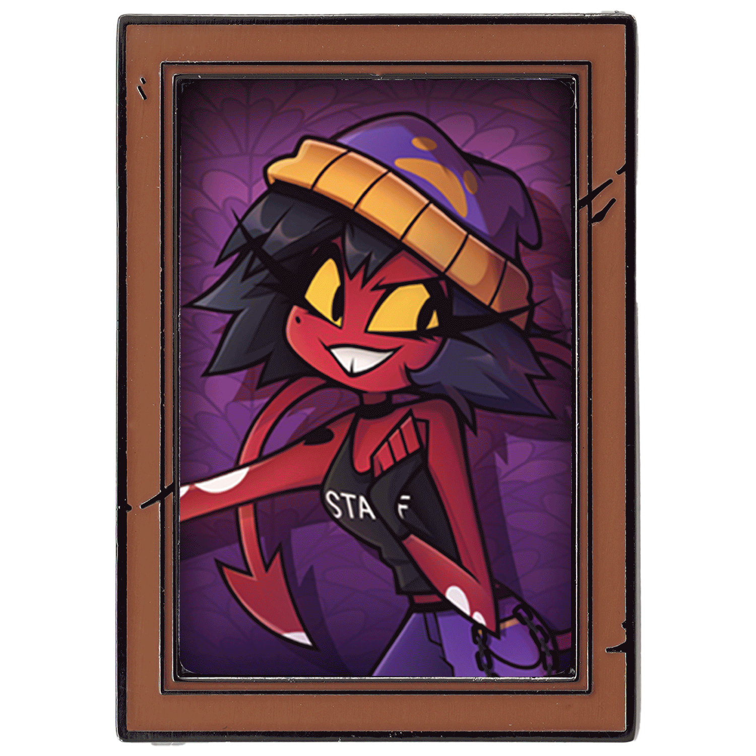 Millie Ghost Fckrs Lenticular Pin *LIMITED STOCK*