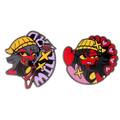 Unhappy Campers - Millerd - 2 Pin Set *LIMITED STOCK*