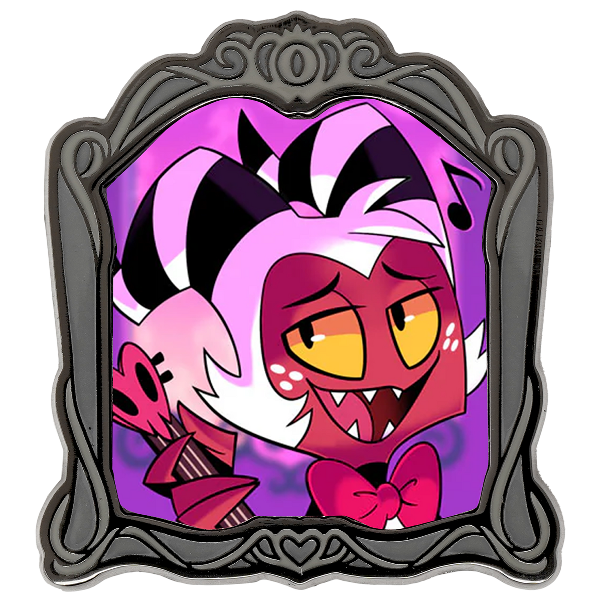 Moxxie Changing Portrait #2 - Lenticular Pin *CLEARANCE*