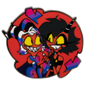 Millie & Moxxie - Pride 2025 Enamel Pin *LIMITED STOCK*
