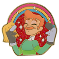 Mr Wriggles - Glitter Pin *LIMITED STOCK*