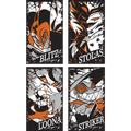 Metal Card Set Demon Series Wave 1 Orange Variant *CLEARANCE*