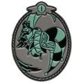 Portrait of Robo Fizz Enamel Pin *CLEARANCE*