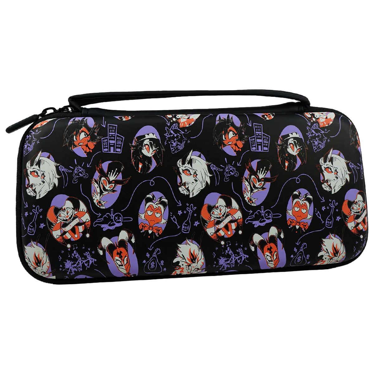 Black Portraits Pattern Switch Case *CLEARANCE*