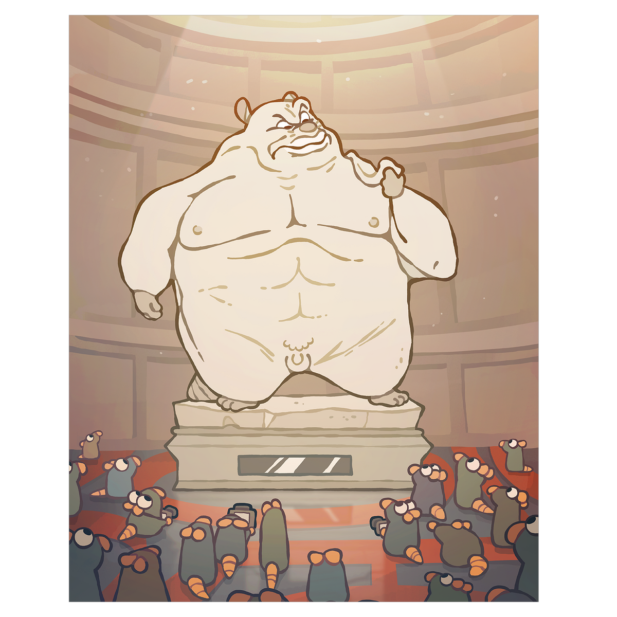 RAT DAVID - Poster Print