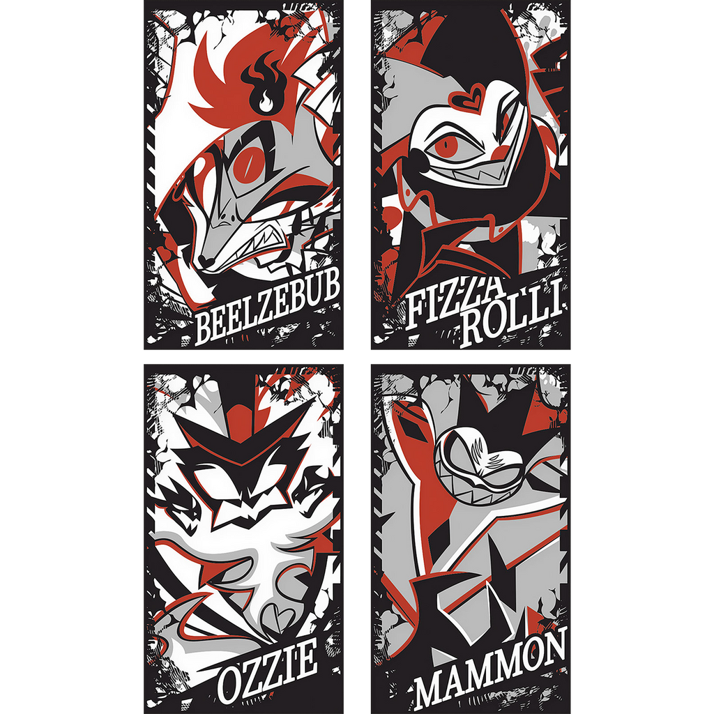 Metal Card Set Demon Series Wave 2 Red Variant *CLEARANCE*