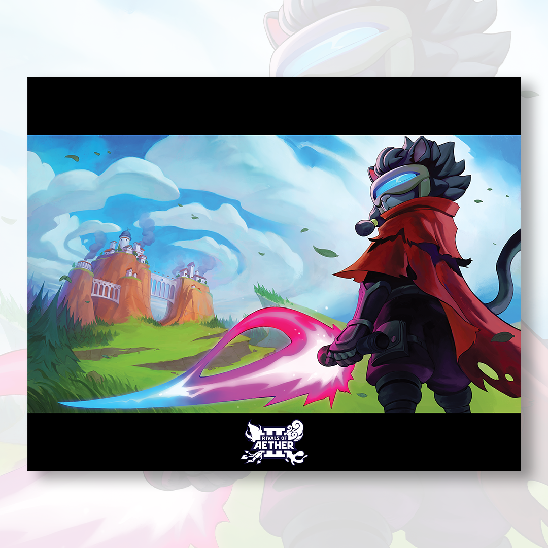 Rivals of Aether 2 - Clairen Poster Print