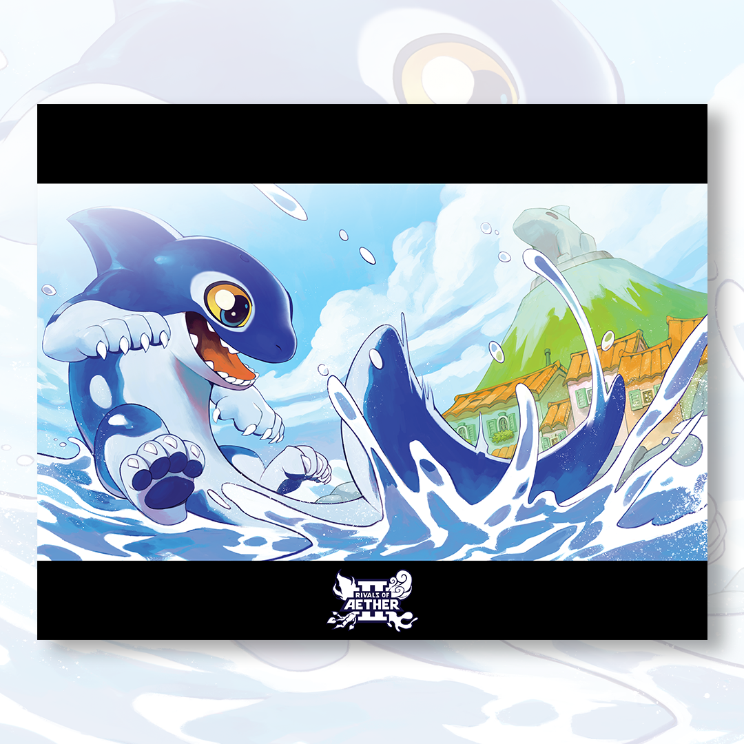 Rivals of Aether 2 - Orcane Poster Print