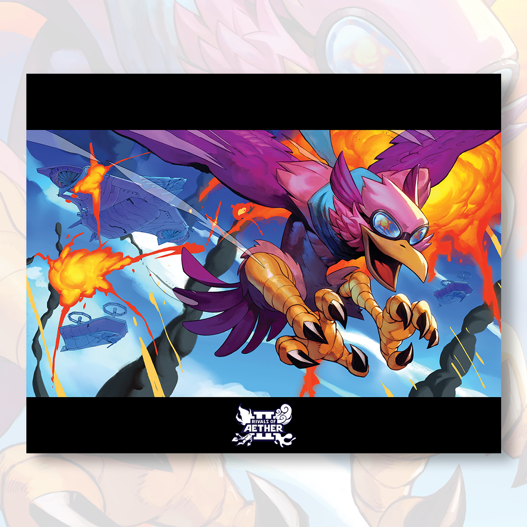 Rivals of Aether 2 - Wrastor Poster Print