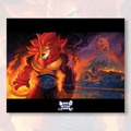 Rivals of Aether 2 - Zetterburn Poster Print