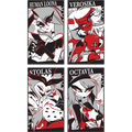 Helluva Boss Collectible Metal Cards - Series 2 - Wave 2 SILVER *CLEARANCE*