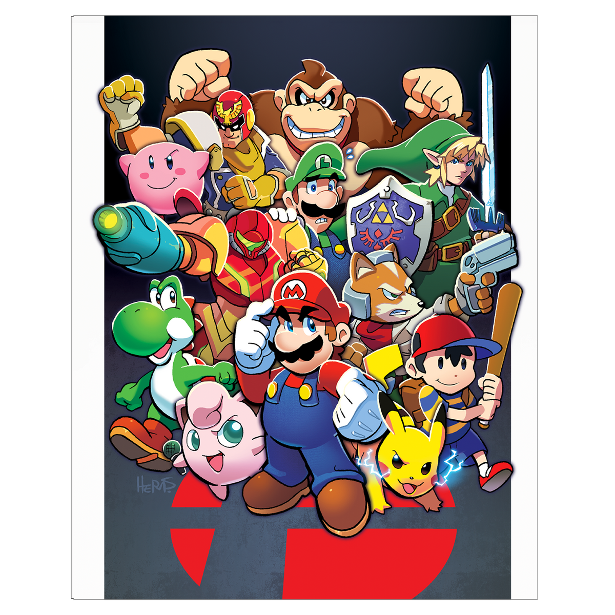 Smash Bros, Est 1999 - Poster Print