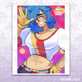 Wave For The Camera - SFW Poster Print