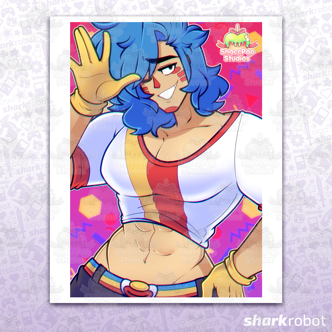 Wave For The Camera - SFW Poster Print