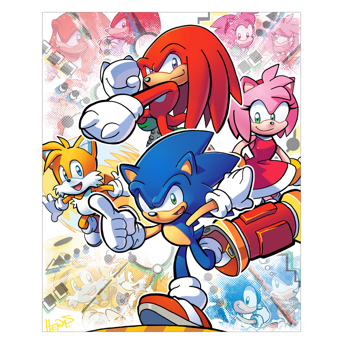 Sonic Generations - Poster Print