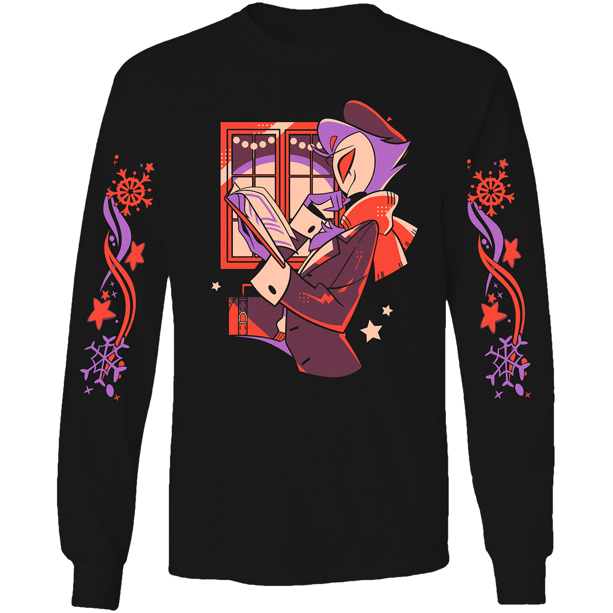 Long Sleeve Shirt - Stolas - Cozy Winter w/Printed Sleeves *LIMITED STOCK*