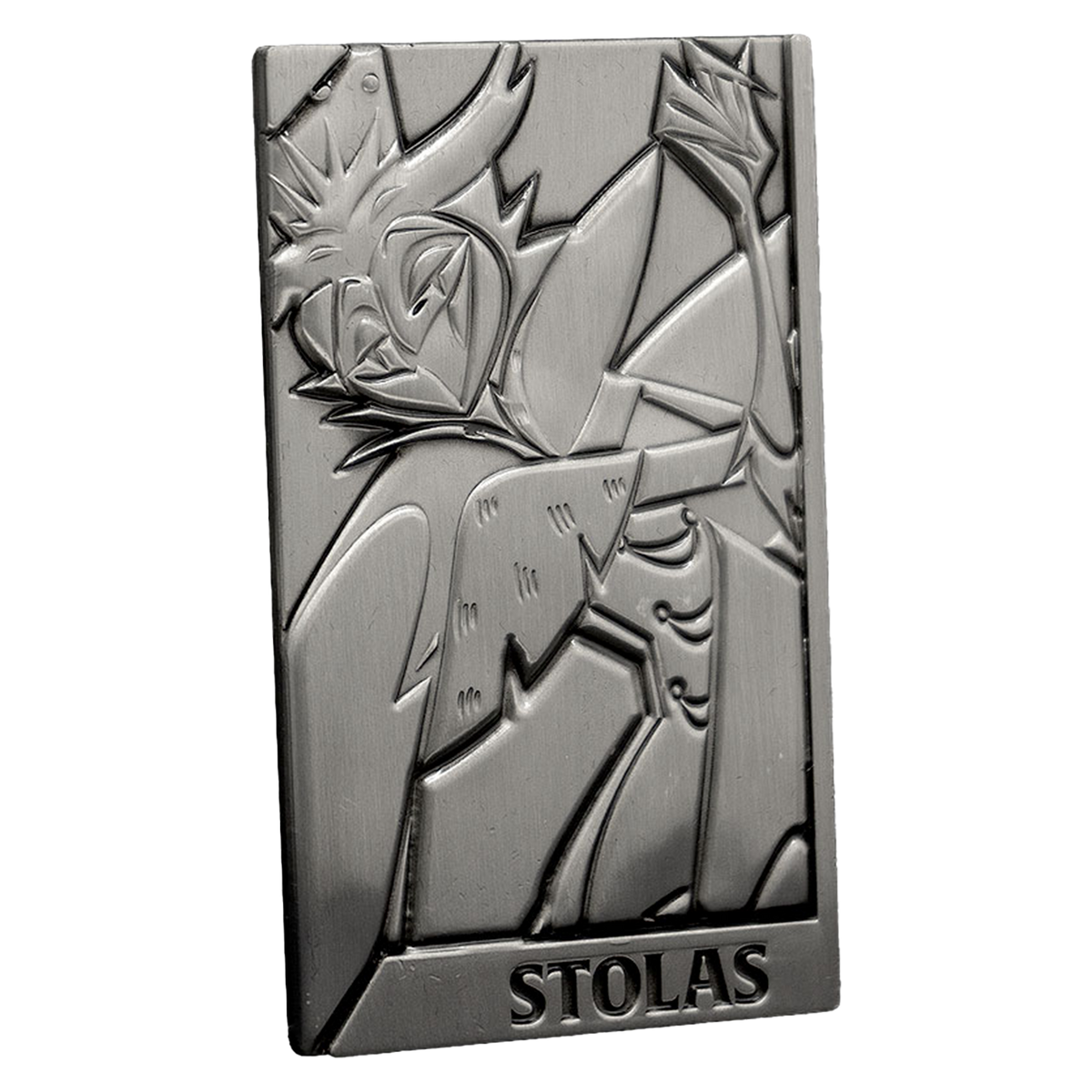 Stolas Silver Plated Metal Collectible Card *CLEARANCE*