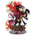 Western Energy - Striker & Stolas Standee *LIMITED STOCK*