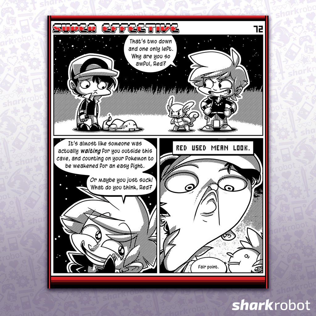 Super Effective Comic Print