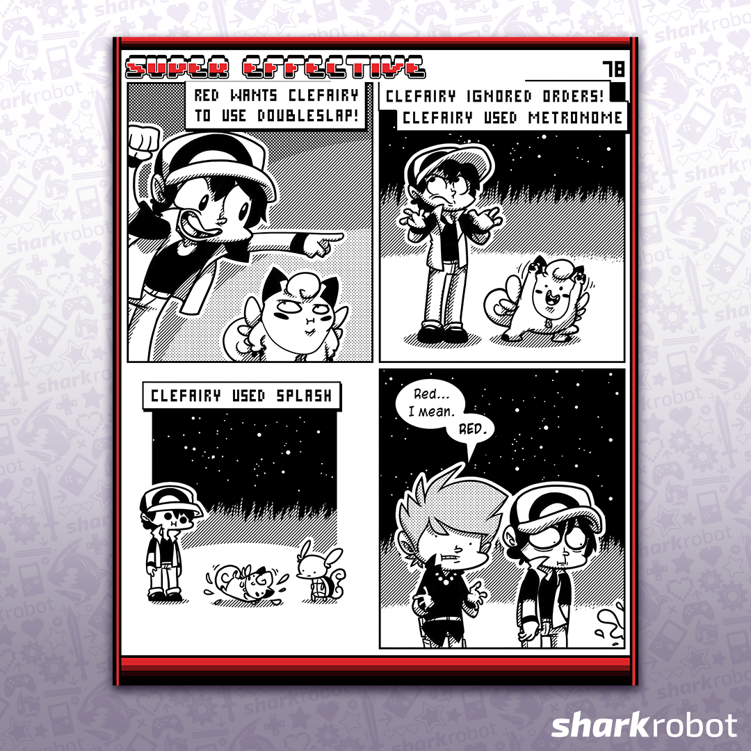 Super Effective Comic Print